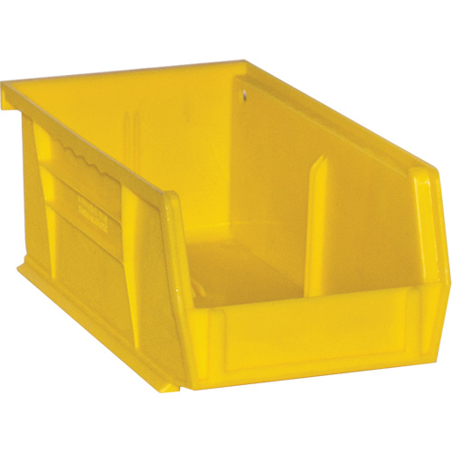 Bacs Hook-On Bins, 4" la x 3" H x 7" p, Jaune, Capacit&eacute; 10 lb Helyx Safety & Industrial Supplies