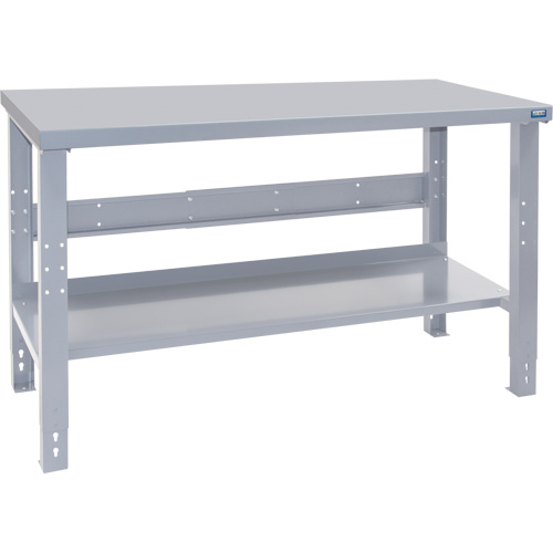Industrial Duty Workbench, 60" W x 36" D x 34" H, 1000 lbs. Capacity Helyx Safety & Industrial Supplies
