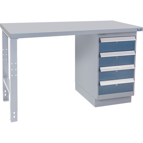 Industrial Duty Workbench, 36" W x 60" D x 34" H, 1000 lbs. Capacity Helyx Safety & Industrial Supplies
