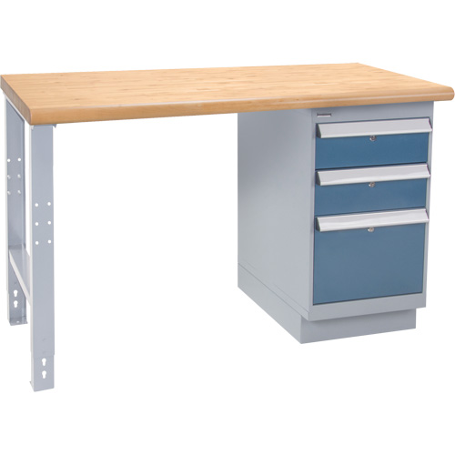 Industrial Duty Workbench, 1000 lbs. Cap., 36" W x 60" D, 34" H Helyx Safety & Industrial Supplies