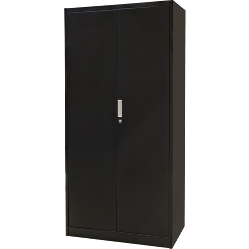 Armoire de rangement combin&eacute;e, 36" la x 18" p x 72" h, Noir Helyx Safety & Industrial Supplies