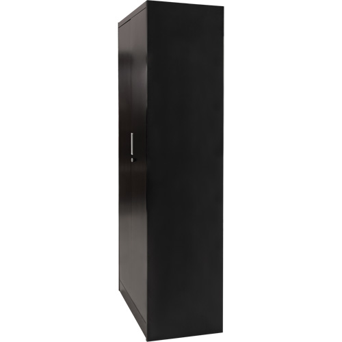 Armoire de rangement combin&eacute;e, 36" la x 18" p x 72" h, Noir Helyx Safety & Industrial Supplies