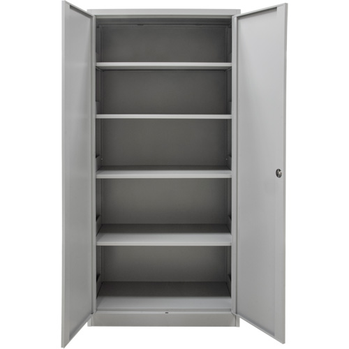 Armoires de rangement Hi-Boy, Acier, 4 Tablettes, 72" h x 36" la x 18" P, Gris Helyx Safety & Industrial Supplies