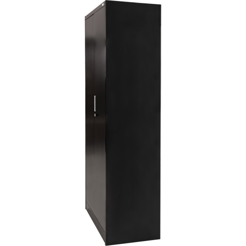 Armoire de rangement Hi-Boy, Acier, 4 Tablettes, 72" h x 36" la x 18" P, Noir Helyx Safety & Industrial Supplies