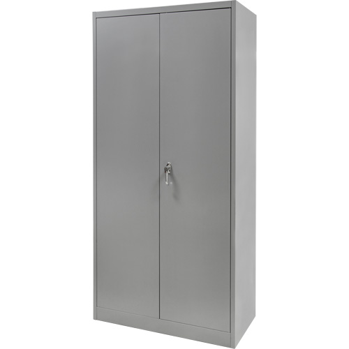 Armoire garde-robe, Acier, 36" la x 18" p x 72" h, Gris Helyx Safety & Industrial Supplies