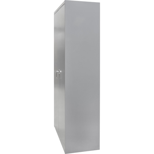 Armoire garde-robe, Acier, 36" la x 18" p x 72" h, Gris Helyx Safety & Industrial Supplies