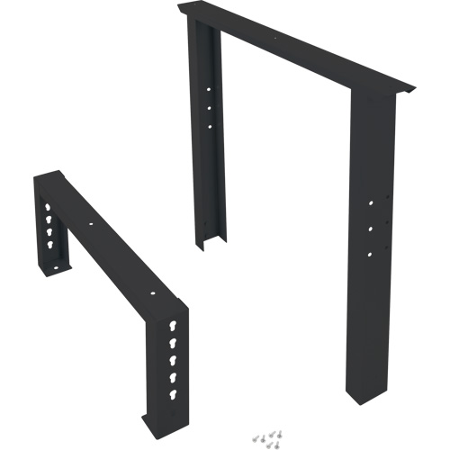 Pattes d'&eacute;tabli pour service industriel, Acier, 30" p x 34" h, Simple Helyx Safety & Industrial Supplies