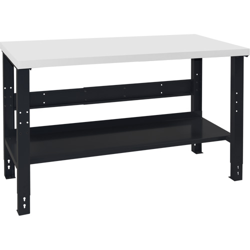 Industrial Duty Workbench, 60" W x 24" D x 34" H, 1000 lbs. Capacity Helyx Safety & Industrial Supplies