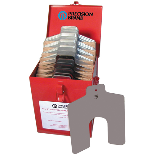 Cales d'&eacute;paisseur &agrave; rainure - En paquets individuels Helyx Safety & Industrial Supplies