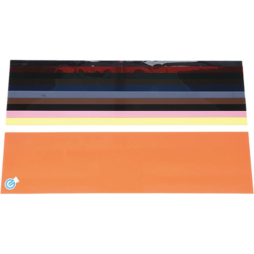 Colour-Coded Plastic Shim Stocks Helyx Safety & Industrial Supplies