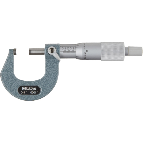 Micrometer, With Ratchet Stop, 0" - 1" Helyx Safety & Industrial Supplies