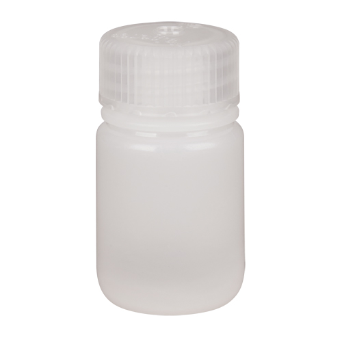 Bouteilles &agrave; large ouverture, Ronde, 1 oz, Plastique Helyx Safety & Industrial Supplies
