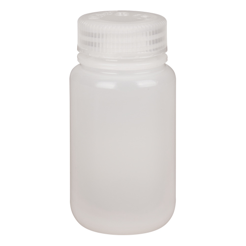 Bouteilles &agrave; large ouverture, Ronde, 4 oz, Plastique Helyx Safety & Industrial Supplies