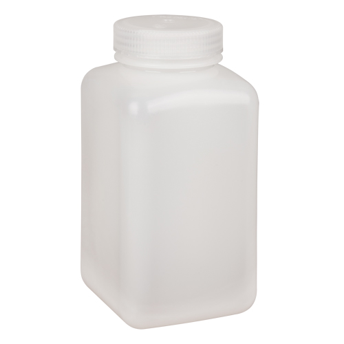 Bouteilles peu encombrantes &agrave; prise facile, Carr&eacute;e, 32 oz, Plastique Helyx Safety & Industrial Supplies