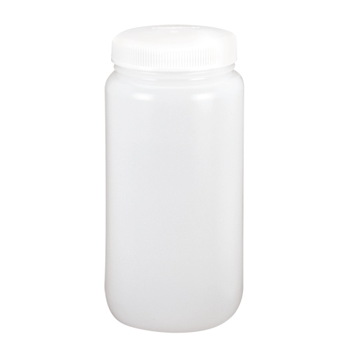 Bouteilles &agrave; large ouverture, Ronde, 1 gal., Plastique Helyx Safety & Industrial Supplies