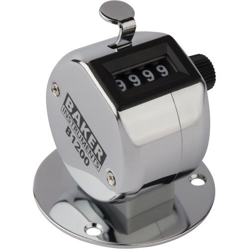 Compteurs avec base, 4 chiffres Helyx Safety & Industrial Supplies