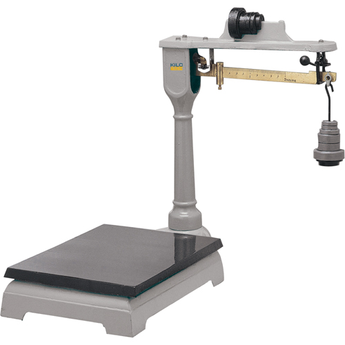 Mechanical Platform Beam Scales, 16" L x 12" W, 100 kg Capacity Helyx Safety & Industrial Supplies