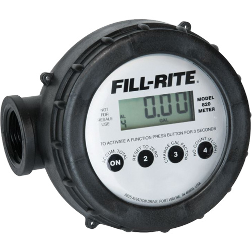 D&eacute;bitm&egrave;tre num&eacute;rique 2-20 gal./min, Num&eacute;rique Helyx Safety & Industrial Supplies