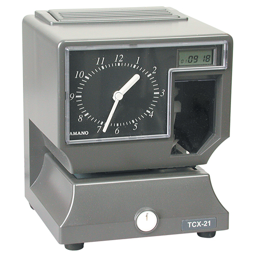 Horloge de pointage, Num&eacute;rique Helyx Safety & Industrial Supplies