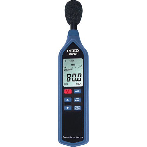 Sound Level Meter, 30 - 90 dB/50 - 110 dB/70 - 130 dB Measuring Range Helyx Safety & Industrial Supplies