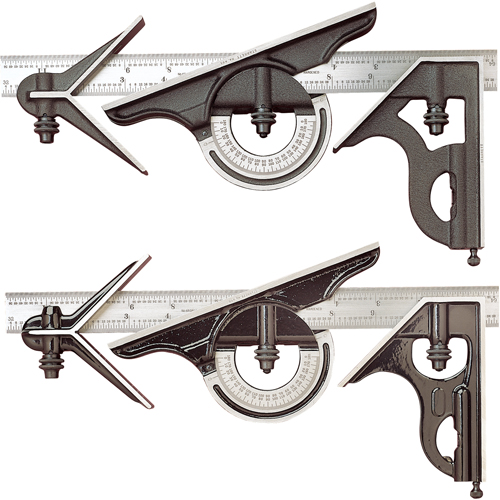 Ensembles d'&eacute;querres mixtes s&eacute;rie no 434, 4 mrcx., 8/100" Graduations, Acier, Ordinaire Helyx Safety & Industrial Supplies