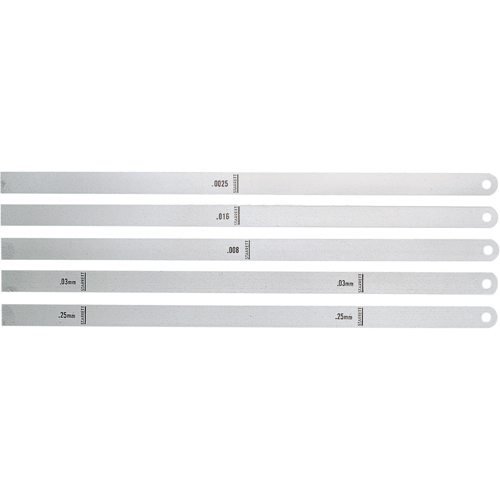 Thickness Gauges or "Feeler" Stock Helyx Safety & Industrial Supplies
