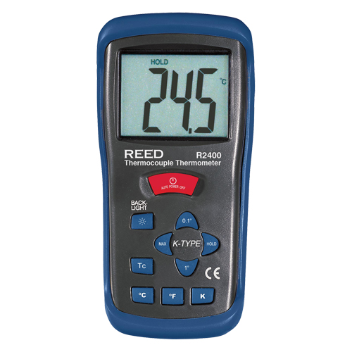 Thermom&egrave;tre, Contact, Num&eacute;rique, -58-2000°F (-50-1300°C) Helyx Safety & Industrial Supplies