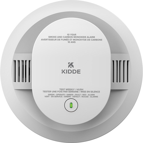 Combination Smoke & Carbon Monoxide Alarm, Battery Operated Helyx Safety & Industrial Supplies