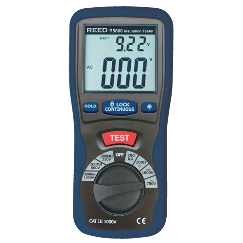 Multi-Function Insulation Tester with Calibration Certificate, Digital Helyx Safety & Industrial Supplies