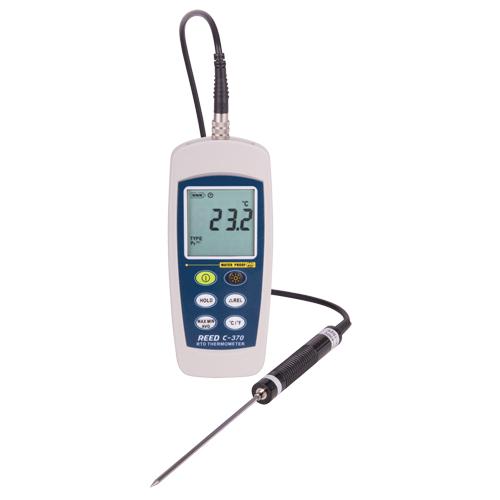 Thermom&egrave;tre RTD, Contact, Num&eacute;rique, -148-572°F (-100-300°C) Helyx Safety & Industrial Supplies