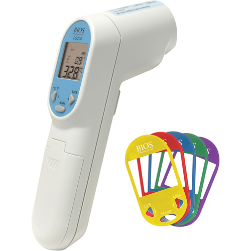 Thermom&egrave;tres &agrave; infrarouges pour service alimentaire, -76° - 932° F ( -60° - 500° C ), 12:1, &eacute;missivit&eacute; Fixe Helyx Safety & Industrial Supplies