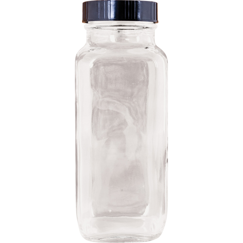 Bouteille, Carr&eacute;e, 8 fl. Oz., Verre Helyx Safety & Industrial Supplies
