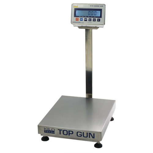 Top Gun Electronic Platform Scales, 18" L x 12" W, 150 lbs. Capacity Helyx Safety & Industrial Supplies