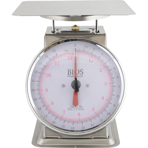 Top Loading Scale, 25 lbs. 12 kg Cap., 0.125 lbs. / 50 g Graduations Helyx Safety & Industrial Supplies