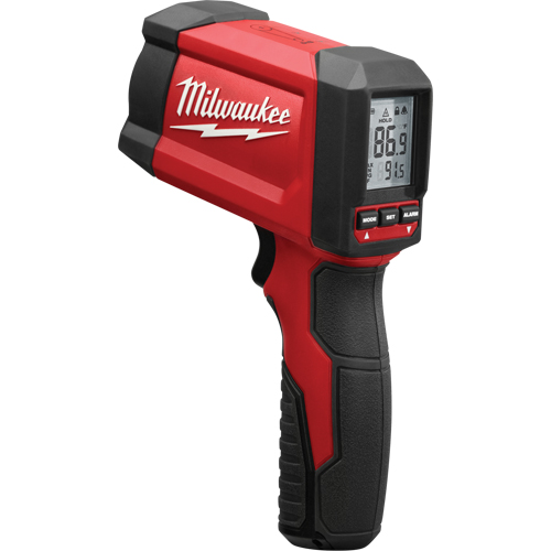 Infrared Temperature Gun, -22° - 1022° F ( -30° - 550° C ), 12:01/12:1, Fixed Emmissivity Helyx Safety & Industrial Supplies