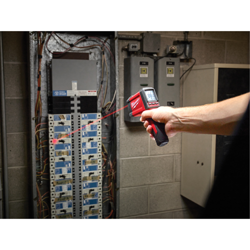 Infrared Temperature Gun, -22° - 1022° F ( -30° - 550° C ), 12:01/12:1, Fixed Emmissivity Helyx Safety & Industrial Supplies