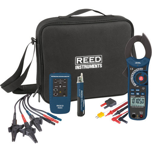 Phase Rotation/Clamp Meter Kit  Helyx Safety & Industrial Supplies
