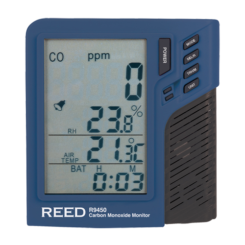 Carbon Monoxide Monitor with Temperature & Humidity  Helyx Safety & Industrial Supplies