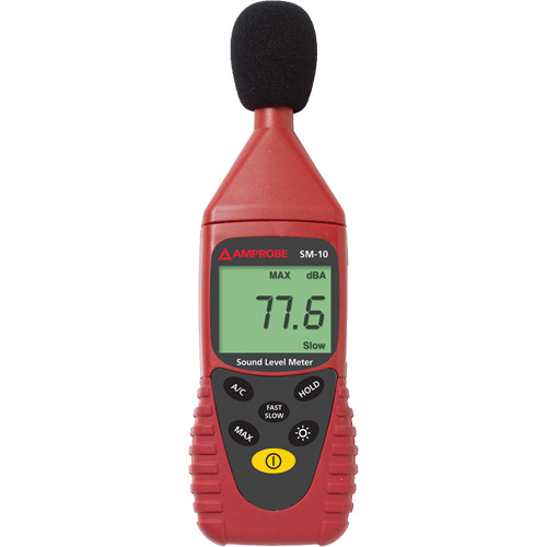 Sonom&egrave;tre SM-10, Gamme de mesure 0 - 50 dB Helyx Safety & Industrial Supplies