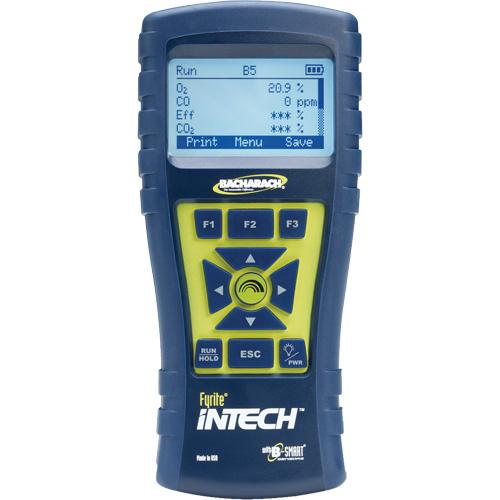 Trousse danalyse de la combustion Fyrite InTech Helyx Safety & Industrial Supplies