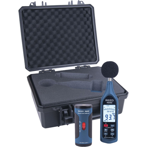Data Logging Sound Level Meter and Calibrator Kit Helyx Safety & Industrial Supplies