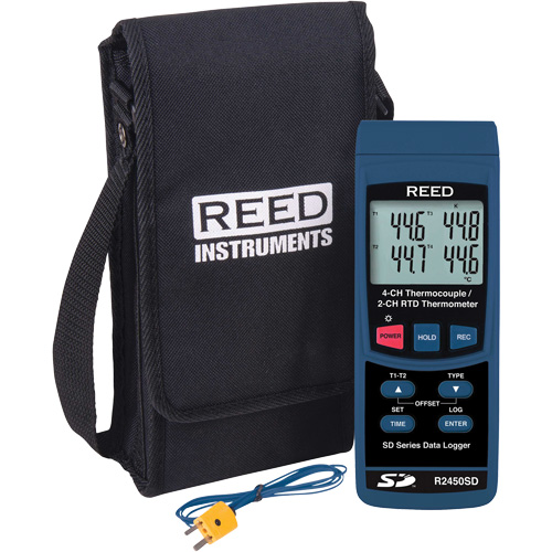 Data Logging Thermocouple Thermometer Helyx Safety & Industrial Supplies