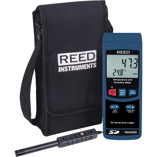 Data Logging Thermo-Hygrometer, 5% - 95% RH, 32° - 122° F ( 0° - 50°C ) Helyx Safety & Industrial Supplies