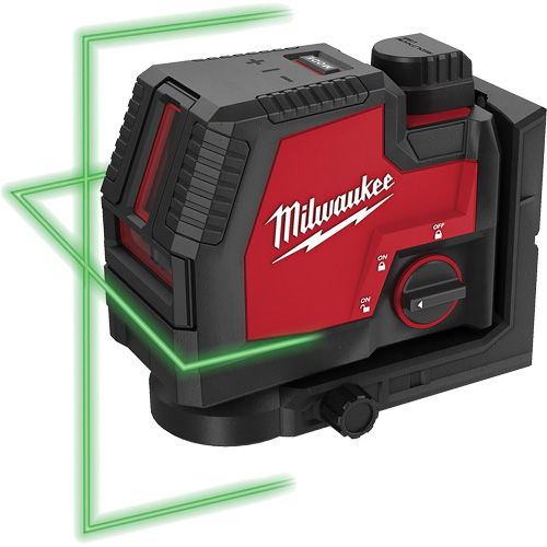 Laser vert &agrave; lignes crois&eacute;es rechargeable par USB Redlithium 21 Helyx Safety & Industrial Supplies