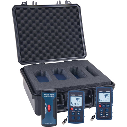 Noise Dosimeter Kit, 35 - 130 dB Measuring Range Helyx Safety & Industrial Supplies