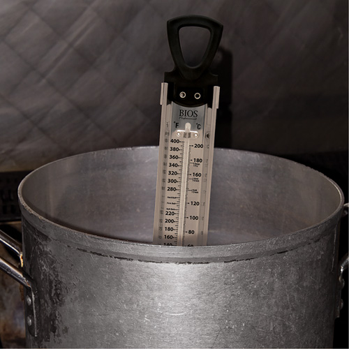 Thermom&egrave;tre &agrave; friture/ bonbons haut de gamme, Contact, Num&eacute;rique, 60-400°F (20-200°C) Helyx Safety & Industrial Supplies