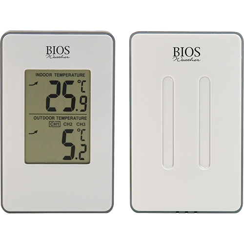 Indoor/Outdoor Wireless Thermometer, Non-Contact, Analogue, 31-158°F (-35-70°C) Helyx Safety & Industrial Supplies