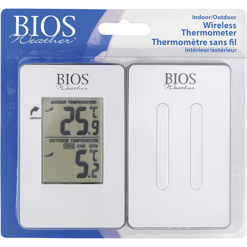 Indoor/Outdoor Wireless Thermometer, Non-Contact, Analogue, 31-158°F (-35-70°C) Helyx Safety & Industrial Supplies