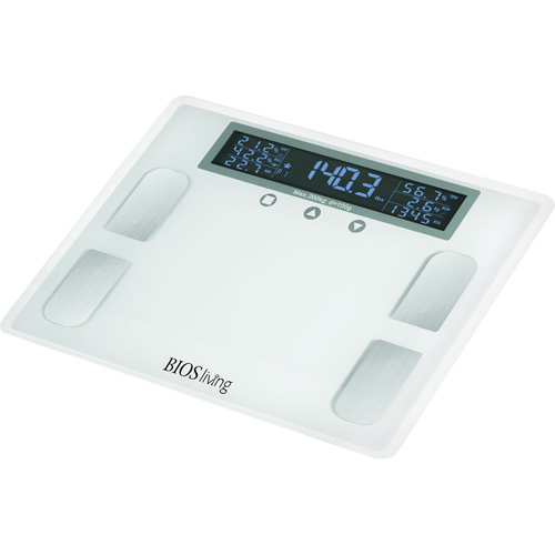Premium Digital Body Fat Scale, 441 lbs. Cap., 100 g Graduations Helyx Safety & Industrial Supplies