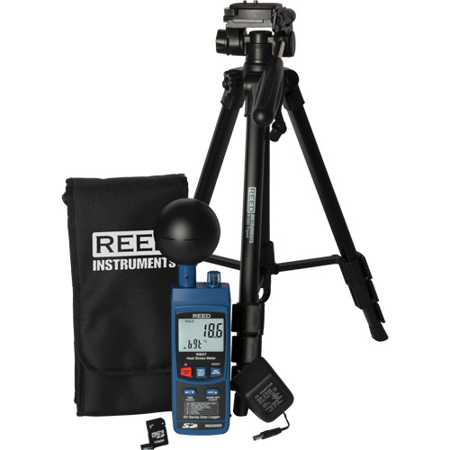 N&eacute;cessaire de thermo-hygrom&egrave;tre pour mesure de stress thermique Helyx Safety & Industrial Supplies